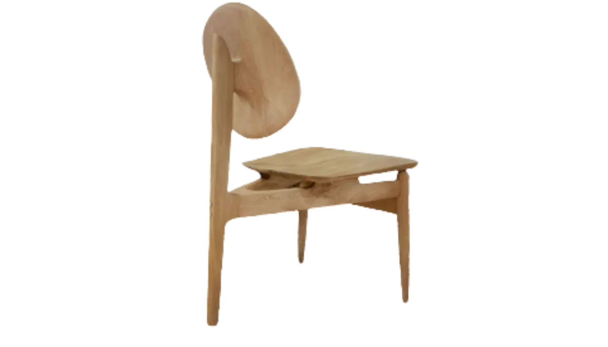 Solid wood dining chair